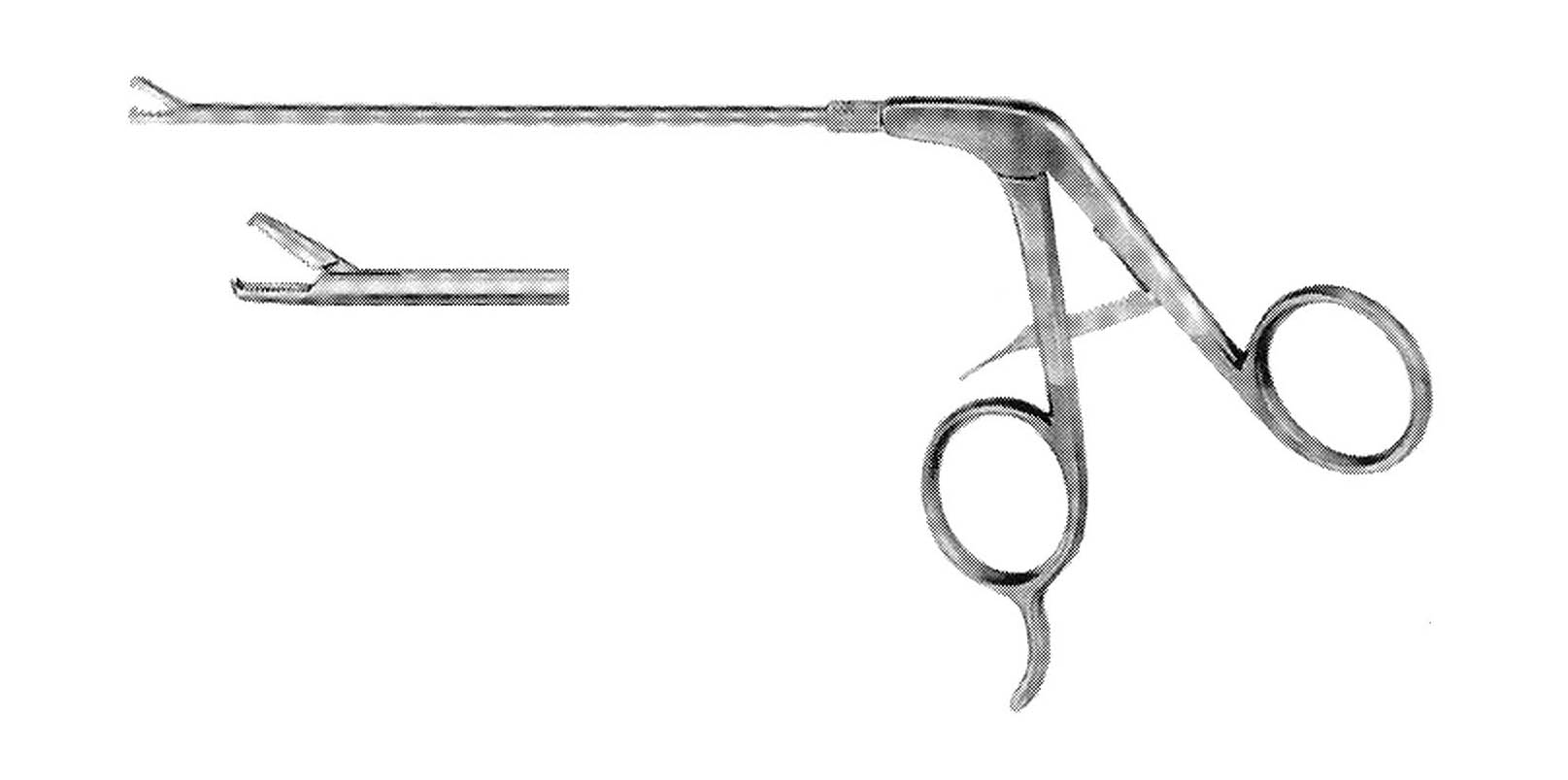 GRASPİNG FORSEPS 1X2 DİŞ WİTHOUT RATCHET ÇAP : 3.5MM